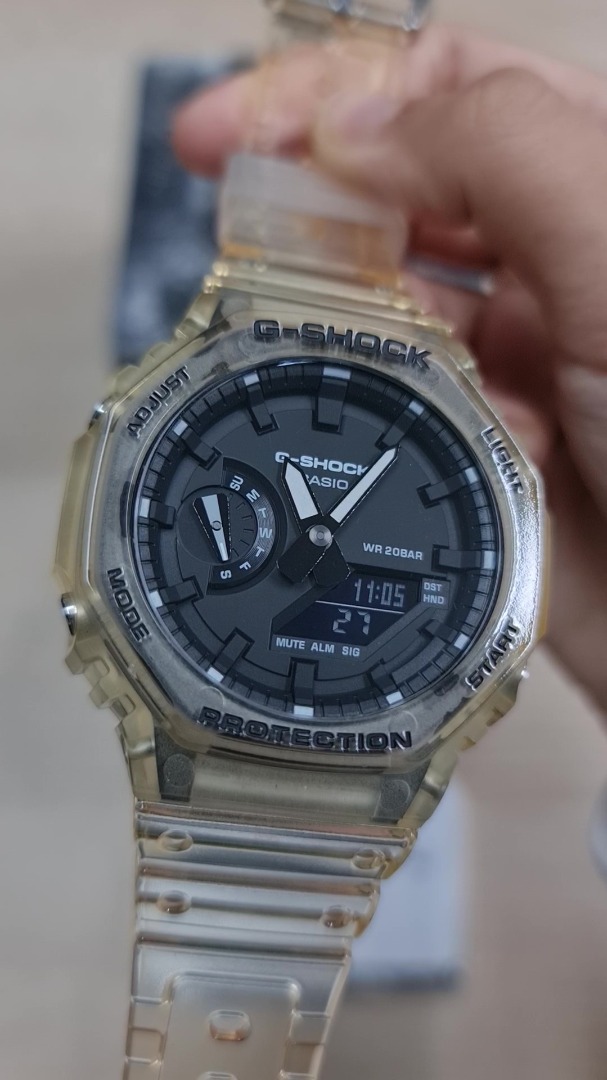Used TMJ Skeleton Jelly SKE, Men's Fashion, Watches & Accessories ...
