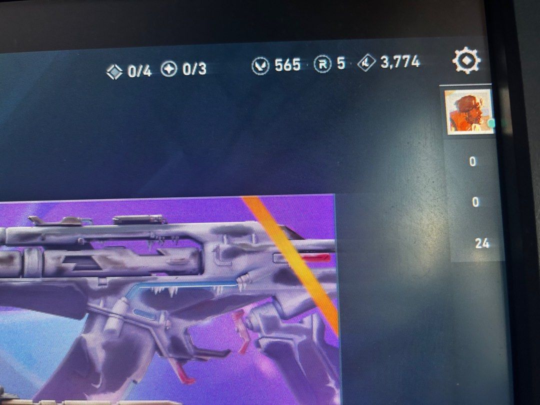 Val0rant account for sale good for $murf (Category: In-Game Products) located in Manila. Submitted by seidonzthriftzz (Listing ID 1370703393, Image 2). Description: Lp na 2.5k Can change email Complete receipts + wtr unranked RFS ayoko na magvalo nakaka badtrip.