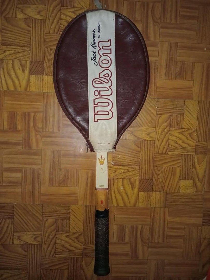 Jack Kramer Autograph Racket Vintage Wilson Jack Kramer Autograph Racquet, Sports Equipment, Sports ...