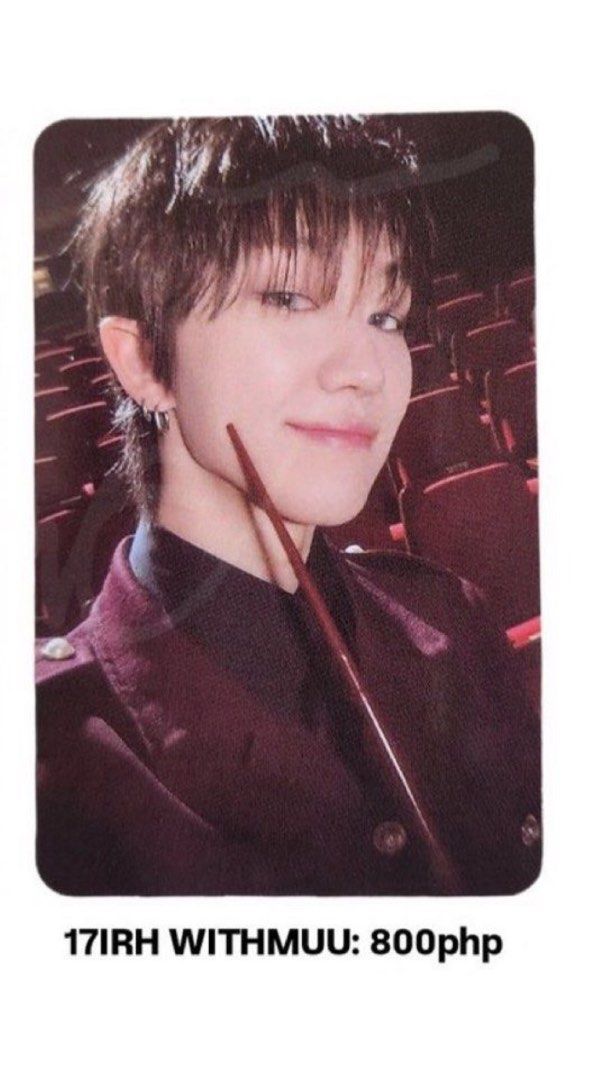 WTS LFB MINGHAO 17RH WITHMUU POB (Category: K-Wave Merchandise) located in Pasig City. Submitted by luvrhani (Listing ID 1370730038, Image 1). Description: Onhand and Official No to sensi .