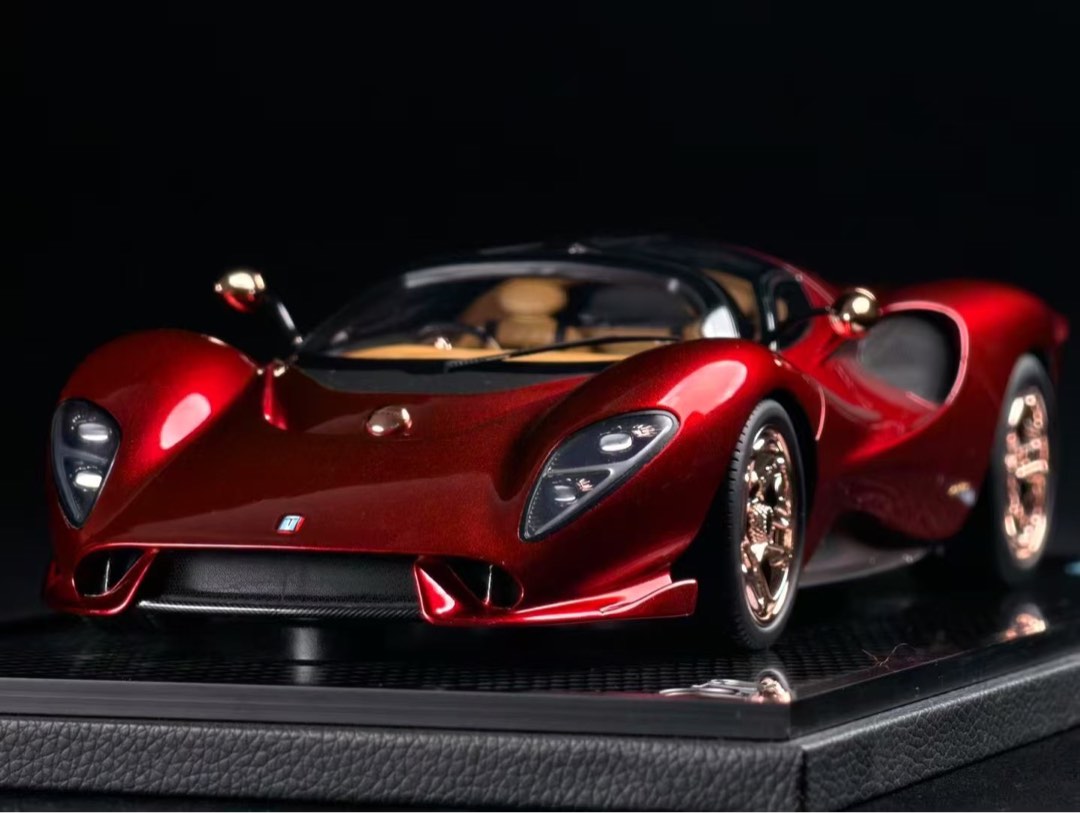 Miniature De Tomaso P32 1/18 Peako - Résine - Modèle 83808 - Neuf
