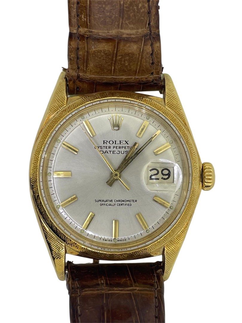 1601 1602 Rolex Datejust Florentine Case, Luxury, Watches on