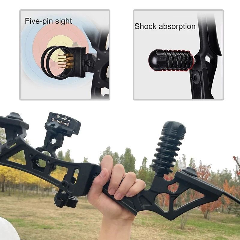 45/50lb Reverse Bow and Arrow Package Left and Right Hand General Metal ...