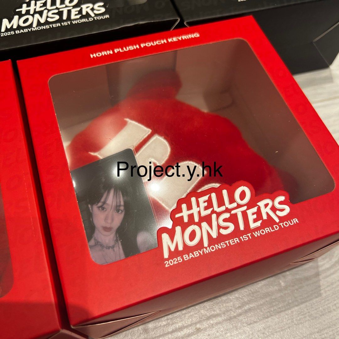ベビモン ポーチ キーリング babymonster ソウルコン ホーン