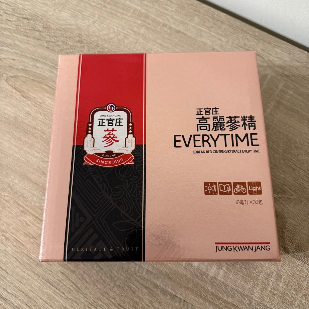 由 wi811109 (刊登 ID 1370950311，圖片 1) 提交，位於 高雄市 (Kaohsiung) 的 正官庄 高麗蔘精EVERYTIME 10毫升x30入 (類別：健康食品，飲料和補品)，說明：購買方式 7 1 1賣 貨 便 有效期限:2026/09/01。