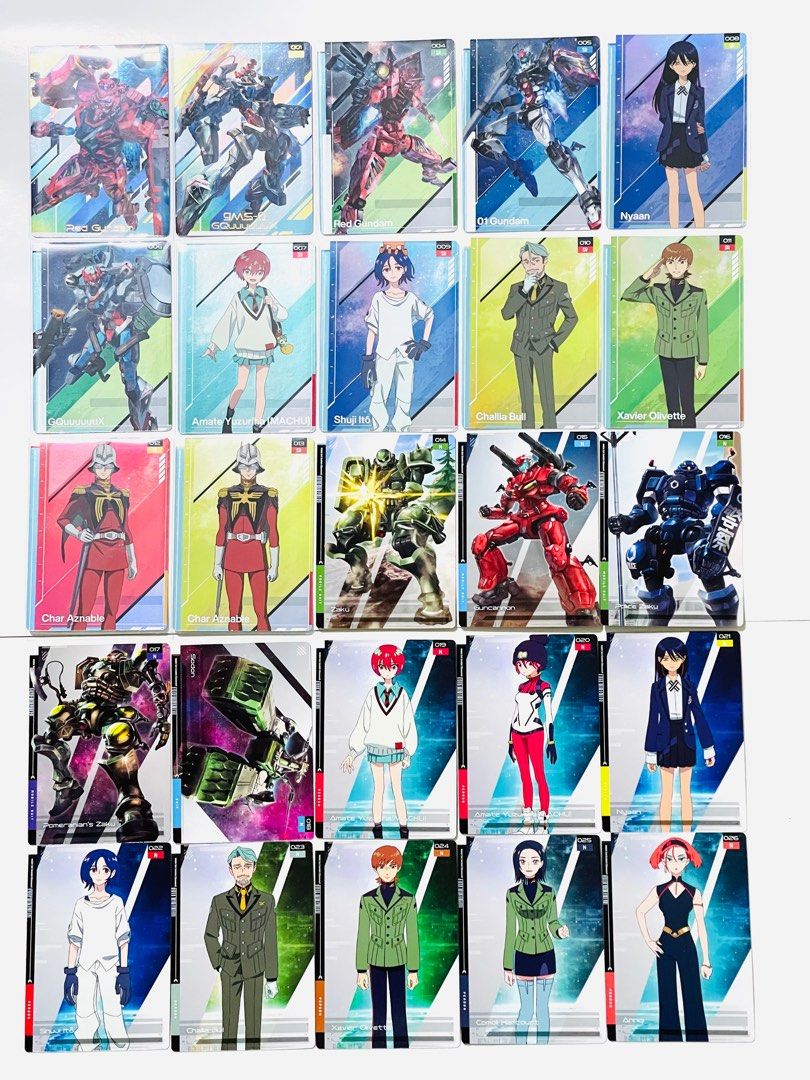 機動戦士Gundam GQuuuuuuX まとめ売り GUNDAM CARD COLLECTION 機動戦士Gundam GQuuuuuuX
