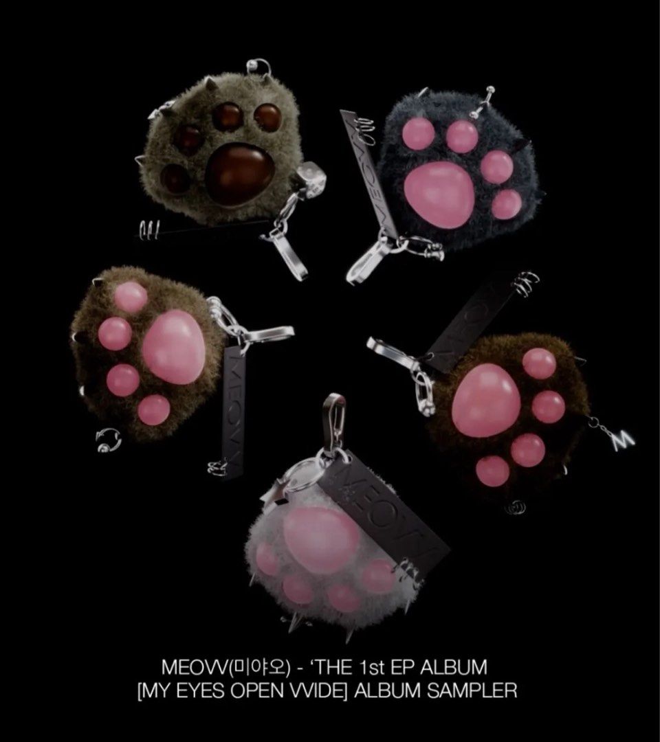 賣/換] Meovv 1st EP Album [MY EYES OPEN VVIDE] Jelly Paw ver