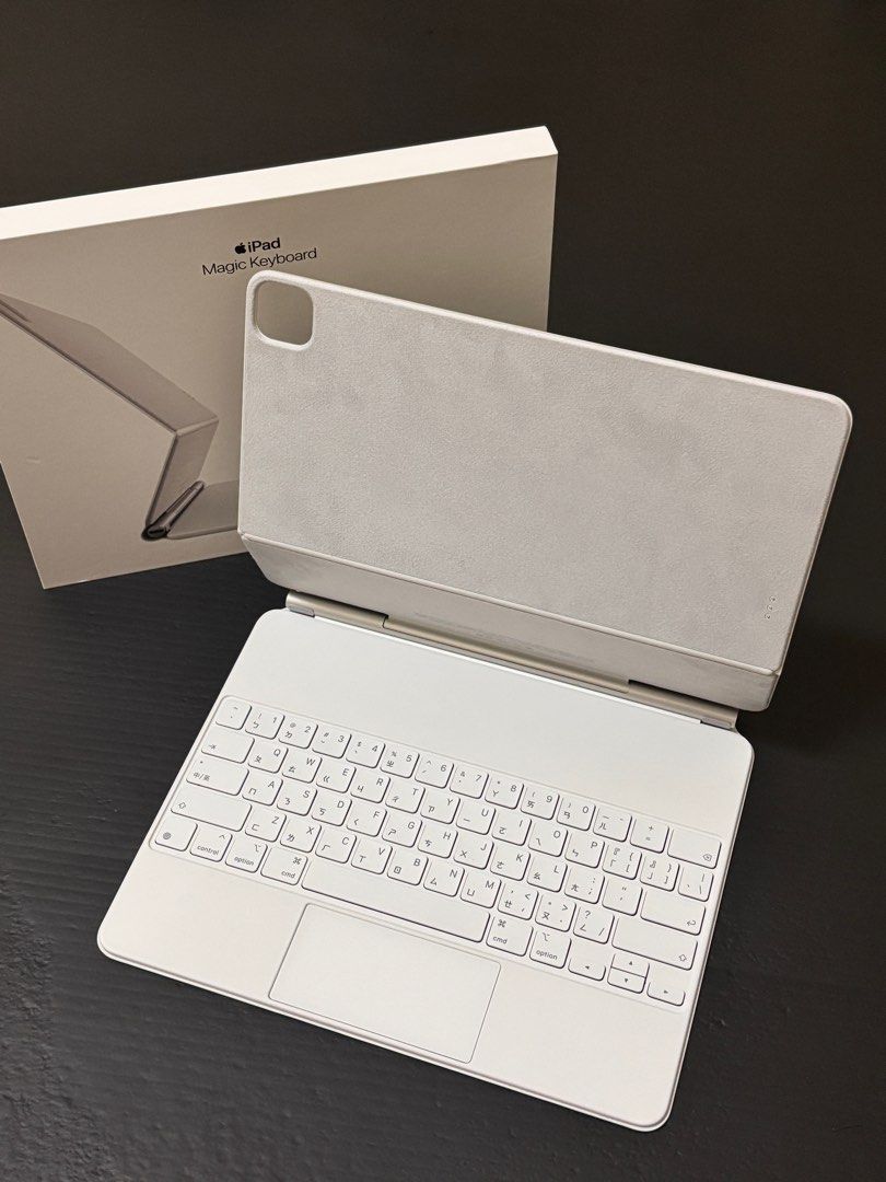 Apple Magic Keyboard 巧控鍵盤 A2480 白, 手機及配件, 電子周邊配件及產品, 其他電子周邊配件及產品在旋轉拍賣
