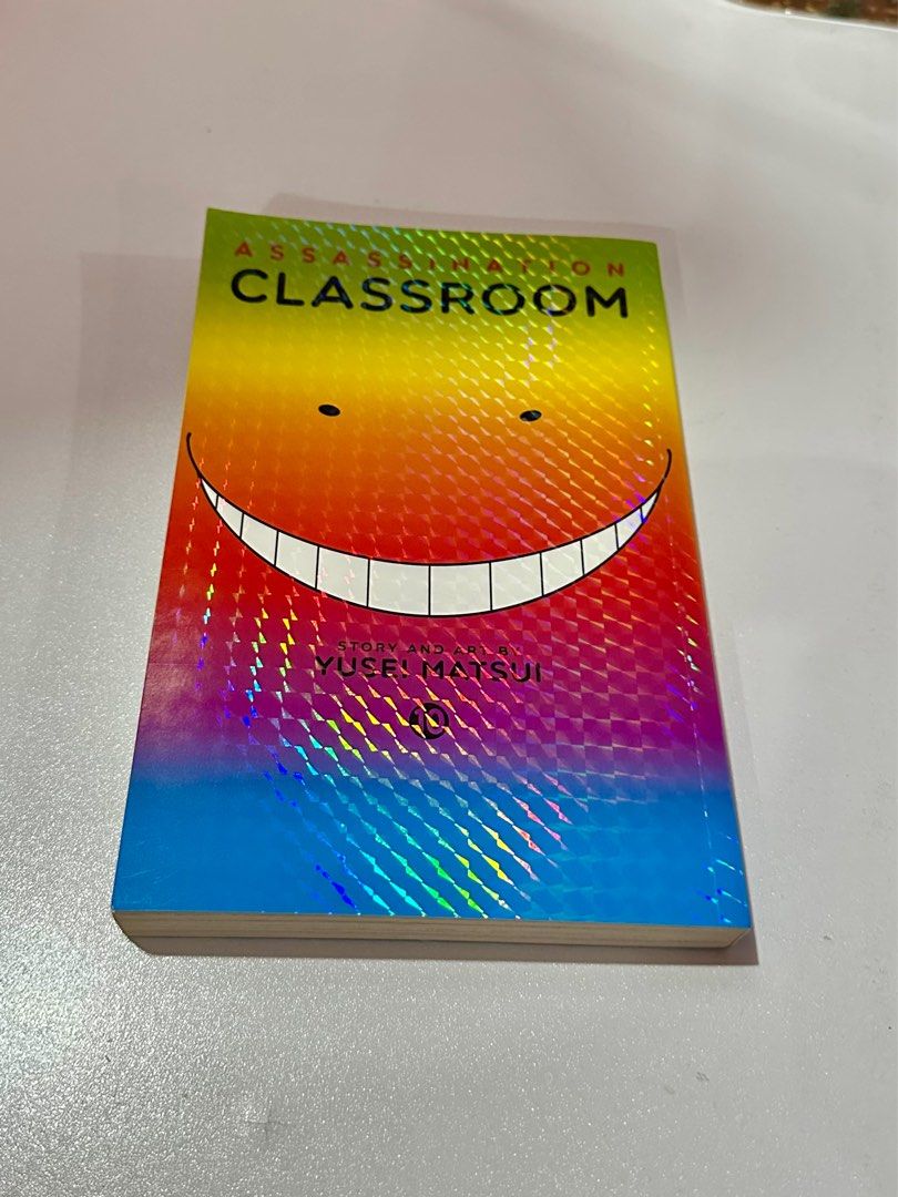 ASSASSINATION CLASSROOM Vol 10 (Category: Comics & Manga) located in Quezon City. Submitted by m.heart (Listing ID 1370841409, Image 1). Description: 📚 Assassination Classroom English Manga - Volume 10 (Viz Manga Official Publisher) 💸‼️SALE Price: ₱299 (NEGOTIABLE) 💸 OG price: ₱526 📌 Condition: like NEW, bought then kept on shelf, no visible damage. RFS: decluttering, need of funds MOP: GCASH payment only MOD: Grab / Lalamove 🛵 Shipping fee 