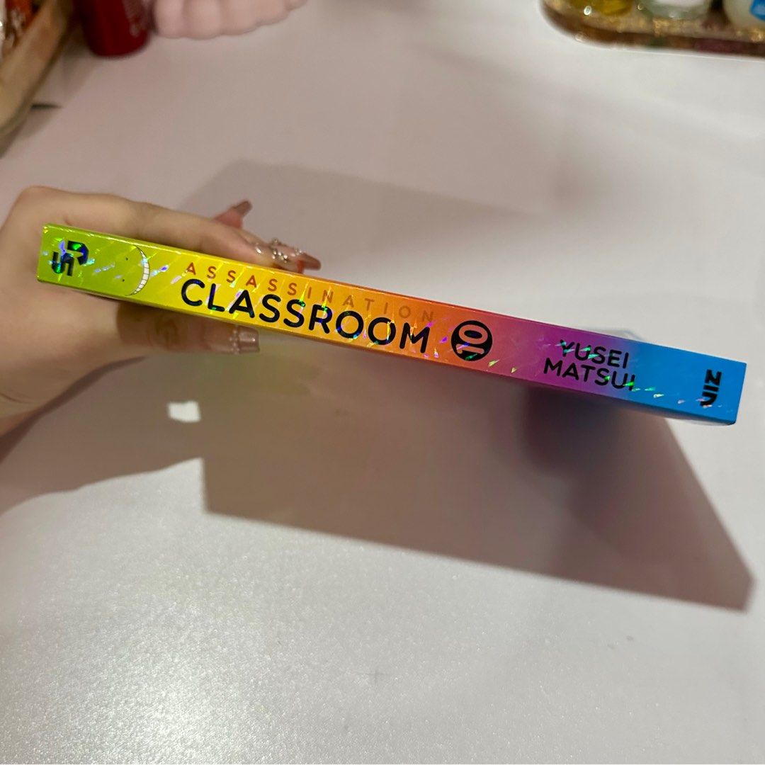 ASSASSINATION CLASSROOM Vol 10 (Category: Comics & Manga) located in Quezon City. Submitted by m.heart (Listing ID 1370841409, Image 3). Description: 📚 Assassination Classroom English Manga - Volume 10 (Viz Manga Official Publisher) 💸‼️SALE Price: ₱299 (NEGOTIABLE) 💸 OG price: ₱526 📌 Condition: like NEW, bought then kept on shelf, no visible damage. RFS: decluttering, need of funds MOP: GCASH payment only MOD: Grab / Lalamove 🛵 Shipping fee 