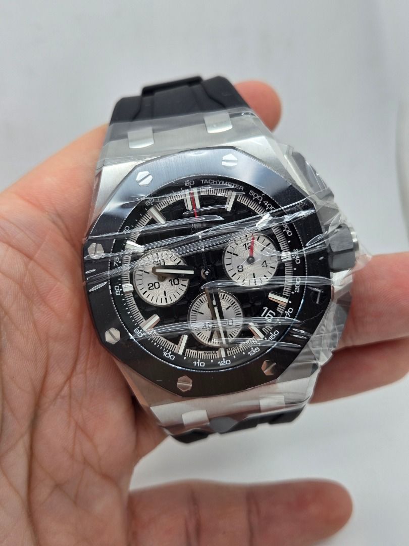 Audemars Piguet 26420SO Royal Oak Offshore Chronograph Black Panda Dial ...