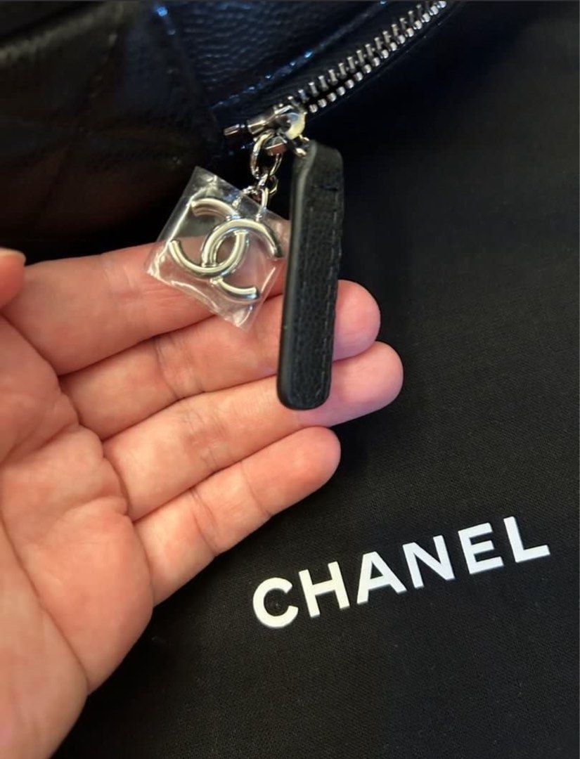 Authentic Chanel Mini Backpack Black Caviar (Category: Luxury Bags & Wallets) located in Quezon City. Submitted by breakmyfashion (Listing ID 1370865401, Image 3). Description: Comes with receipt, box and dust bag. .