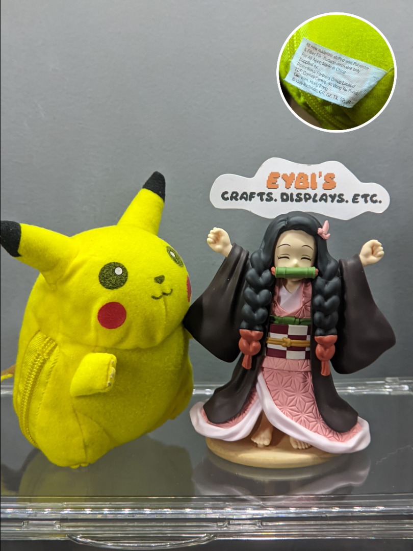 Authentic Pokemon Pikachu Evolve to Raichu Nintendo Plush, Hobbies ...
