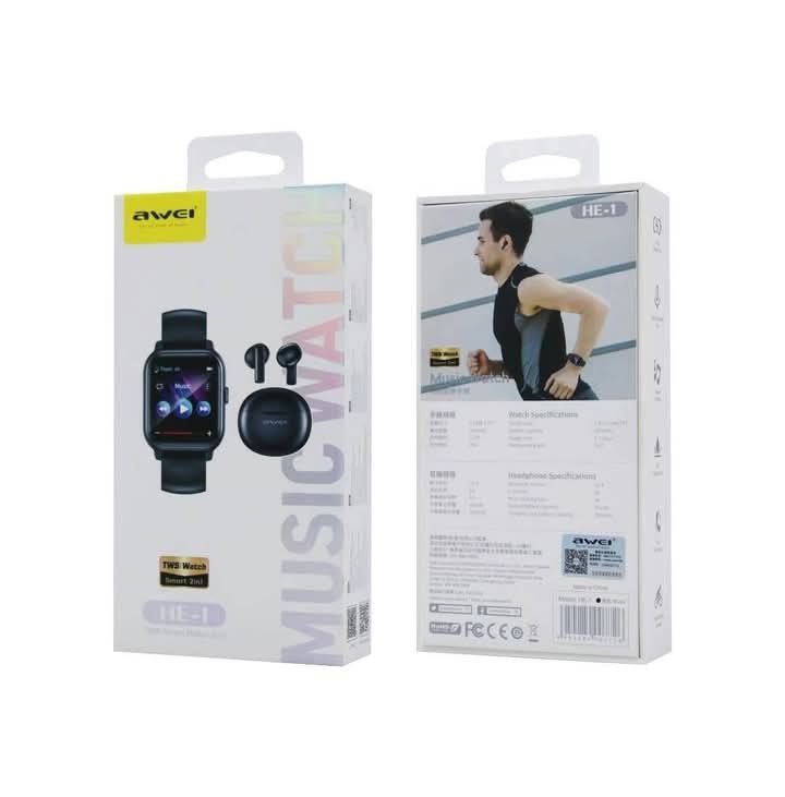 Awei HE-1 2&1 Music Watch (Category: Earphones) located in Manila. Submitted by iliasjen3082126 (Listing ID 1370971887, Image 1). Description: .