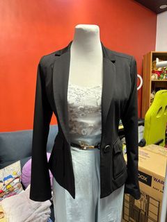 Black formal blazer