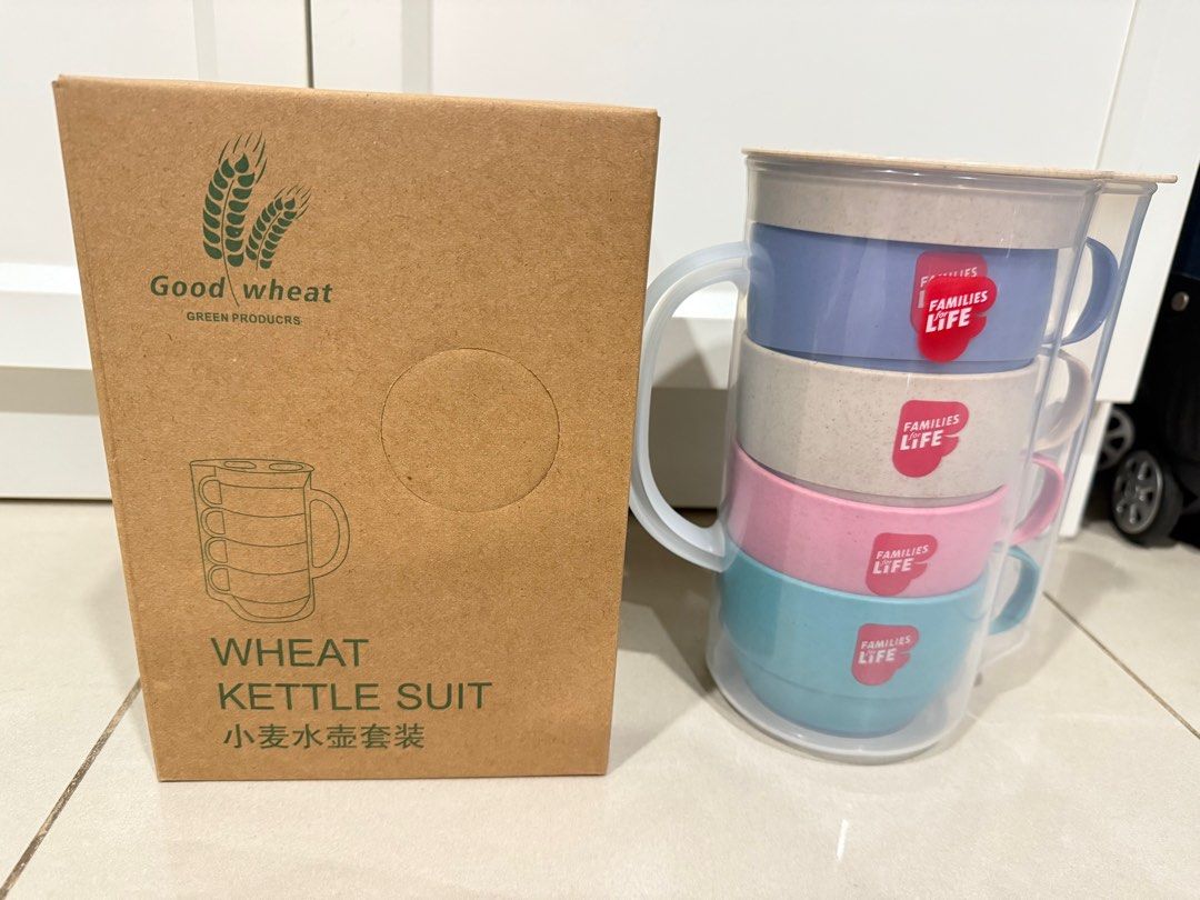 Brand New Water Kettle Suit with bowel/cups