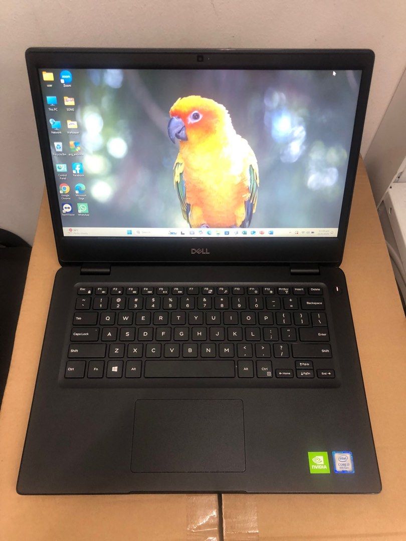 Dell LATTITUDE 3400 Laptop Computer with 14 inches Monitor, i7 8th gen processor, NVIDIA Graphics + Intel HD GRAPHICS, 32 GB RAM, 256 GB SSD, Windows 11 Pro, MS OFFICE Pro 2021, pristine condition, no issues with warranty (Category: Laptops & Notebooks) located in Singapore. Submitted by sglaptops (Listing ID 1370977710, Image 1). Description: Dell LATTITUDE 3400 Laptop Computer with 14 inches Monitor, i7 8th gen processor, NVIDIA Graphics + Inte