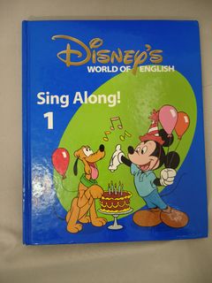 Disney world of english sing along” 出售| 書本& 文具