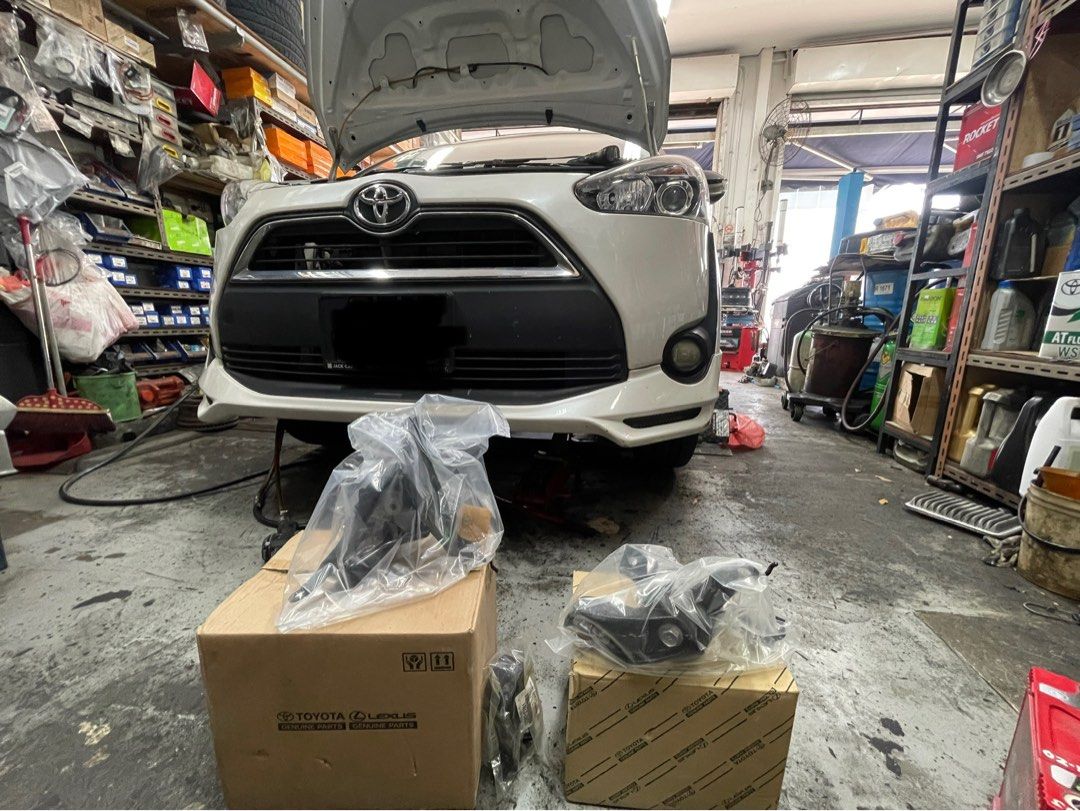 Engine mounting (Category: Engine) located in Singapore. Submitted by sunguanautocentre (Listing ID 1370849474, Image 1). Description: Engine vibrations, especially at idle or while in gear D. Contact Number : Seng 62898923 88288330 Location Sunguan Auto Centre (Esso Petrol Station) 611 Aljunied Road Singapore 389830.