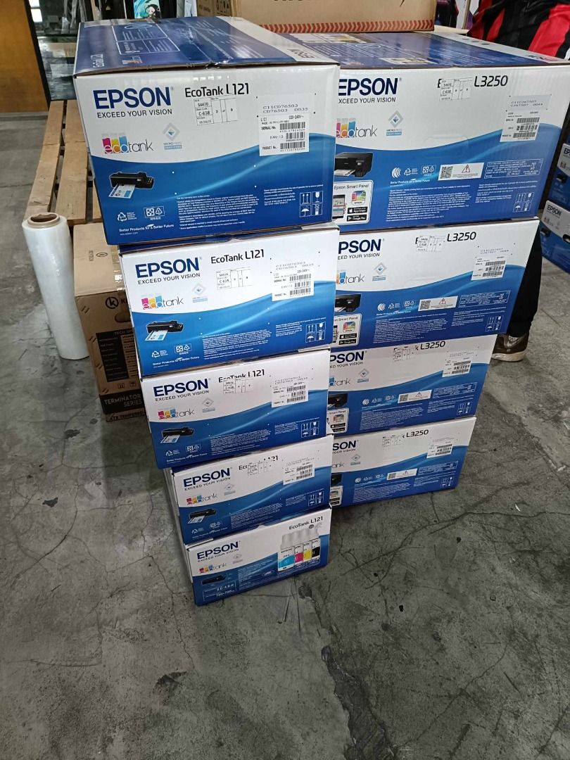 EPSON PRINTER (Category: Printers, Scanners & Copiers) located in Manila. Submitted by egs_niro (Listing ID 1370847309, Image 1). Description: EPSON PRINTER L3210 - 8,600 EPSON PRINTER L3250 - 10,100 EPSON PRINTER L121 - 5,500 EPSON PRINTER L5290 MFP WIFI INTEGRATED INKTANK - 13,300 AVAILABLE PRODUCTS ✅COMPUTER BUILD ✅COMPUTER PARTS ✅PISONET ✅CCTV ✅PRINTER ✅SPEAKER / JBL ✔️ 𝗕𝗿𝗮𝗻𝗱𝗻𝗲𝘄 ✔️ 𝘀𝘁𝗼𝗿𝗲 𝘄𝗮𝗿𝗿𝗮𝗻𝘁𝘆 & 𝗿𝗲𝗽𝗹𝗮𝗰𝗲𝗺𝗲𝗻𝘁 