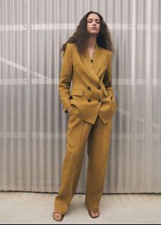 FLASH SALE: zara 100% linen blazer