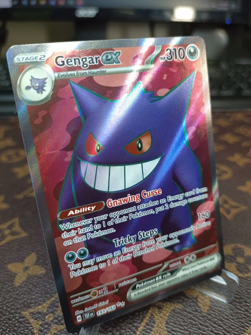 Gengar ex Temporal Forces Ultra Rare Pokémon Gengar ex Temporal Forces Ultra Rare Pokémon