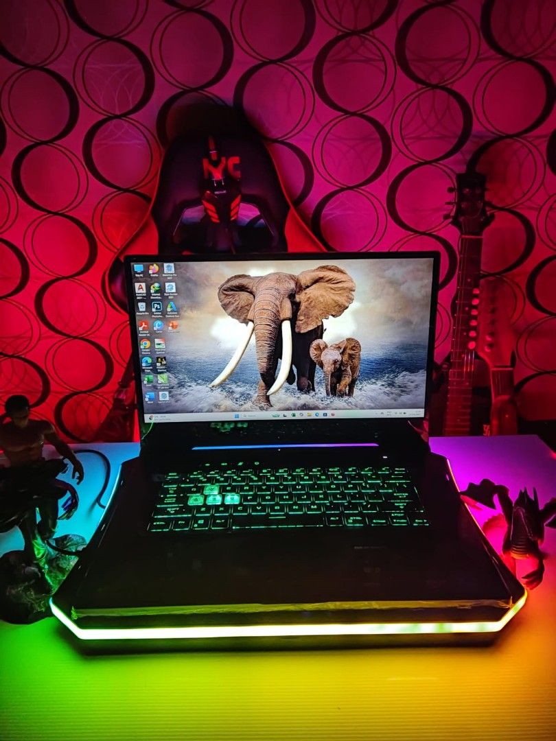 Laptop Render Gaming ASUS TUF DASH F15 Core i7 Ram 16/512gb Ssd Dual