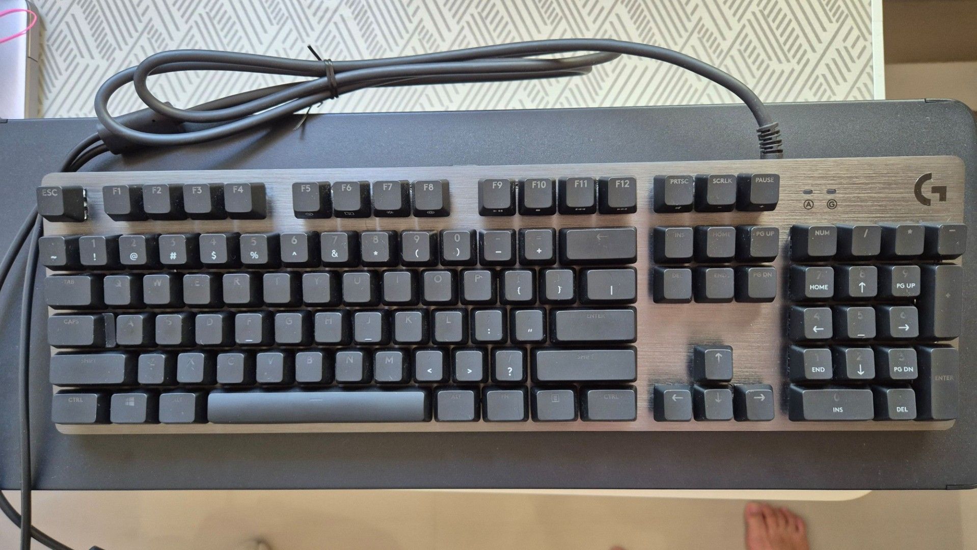 Logitech G512 Carbon Gaming Keyboard (GX Brown)