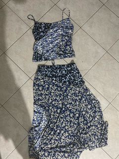 Mango Blue Floral Set