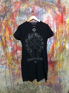 MASTERMIND X CHROME HEARTS RHINESTONE DRESS