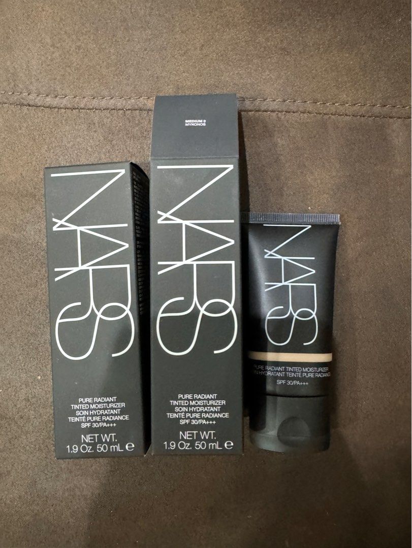 Nars Pure Radiant Tinted Moisturizer (Category: Makeup) located in San Juan City. Submitted by allbeautyandfashion (Listing ID 1370955172, Image 1). Description: Shade: Mykonos 2 pcs.