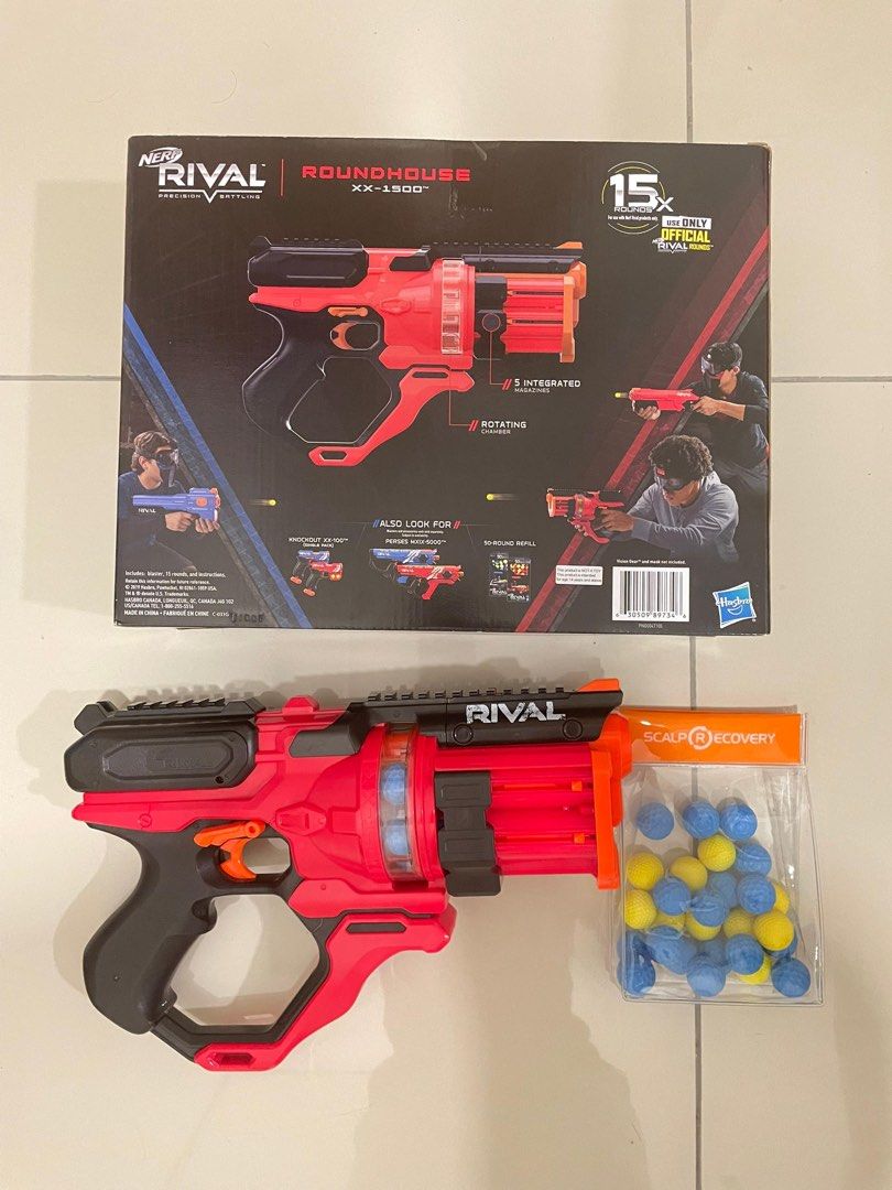 Nerf Rival Boxes Nerf Rival Roundhouse XX-1500, Hobbies & Toys, Toys & Games on Carousell