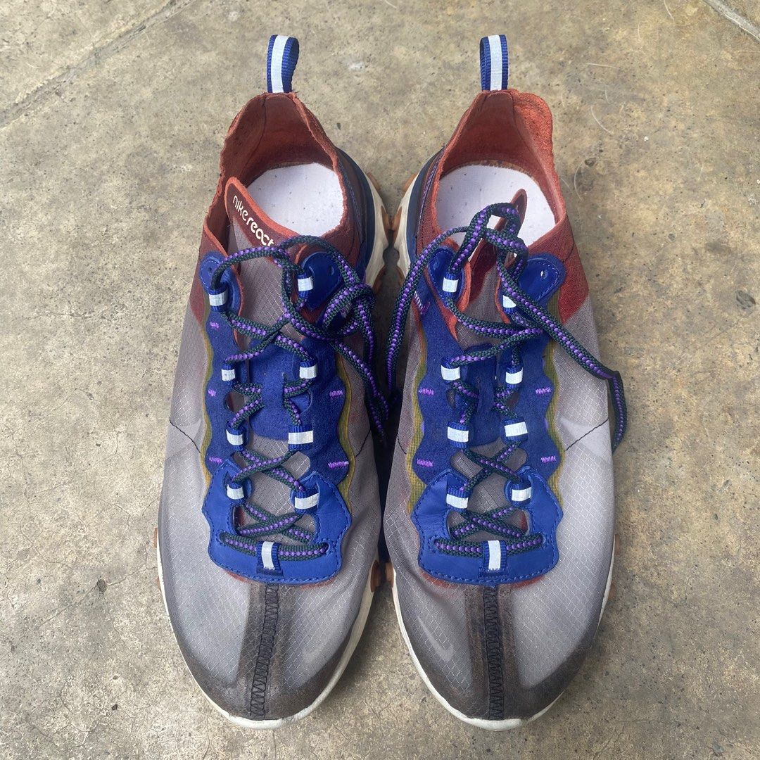 Nike React Element 87 (Size: US 9) (Category: Sneakers) located in Quezon City. Submitted by troyong (Listing ID 1370878519, Image 2). Description: Brand: Nike Color: Dusty Peach Size: US 9.