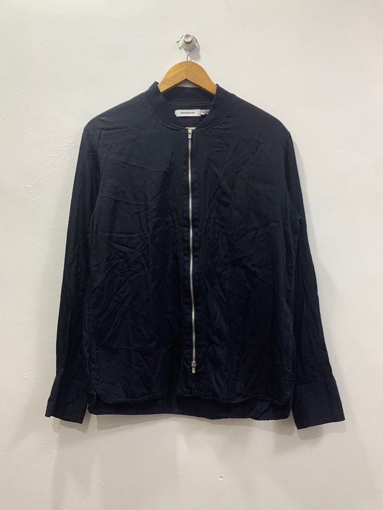 NONNATIVE JAPAN RANCHER ZIP - SHIRT (Category: Formal Shirts) located in Cavite. Submitted by ___layern0ne (Listing ID 1370867302, Image 1). Description: Tagged Size: 2 Armpit to Armpit: 20 inches Length: 27.5 inches Measured laid flat and to its longest point Slightly wrinkled due to storage Gently used | Still in great condition | No major flaws like rips and holes Minor issue: Missing one side button (can be seen in the 4th uploaded photo) The