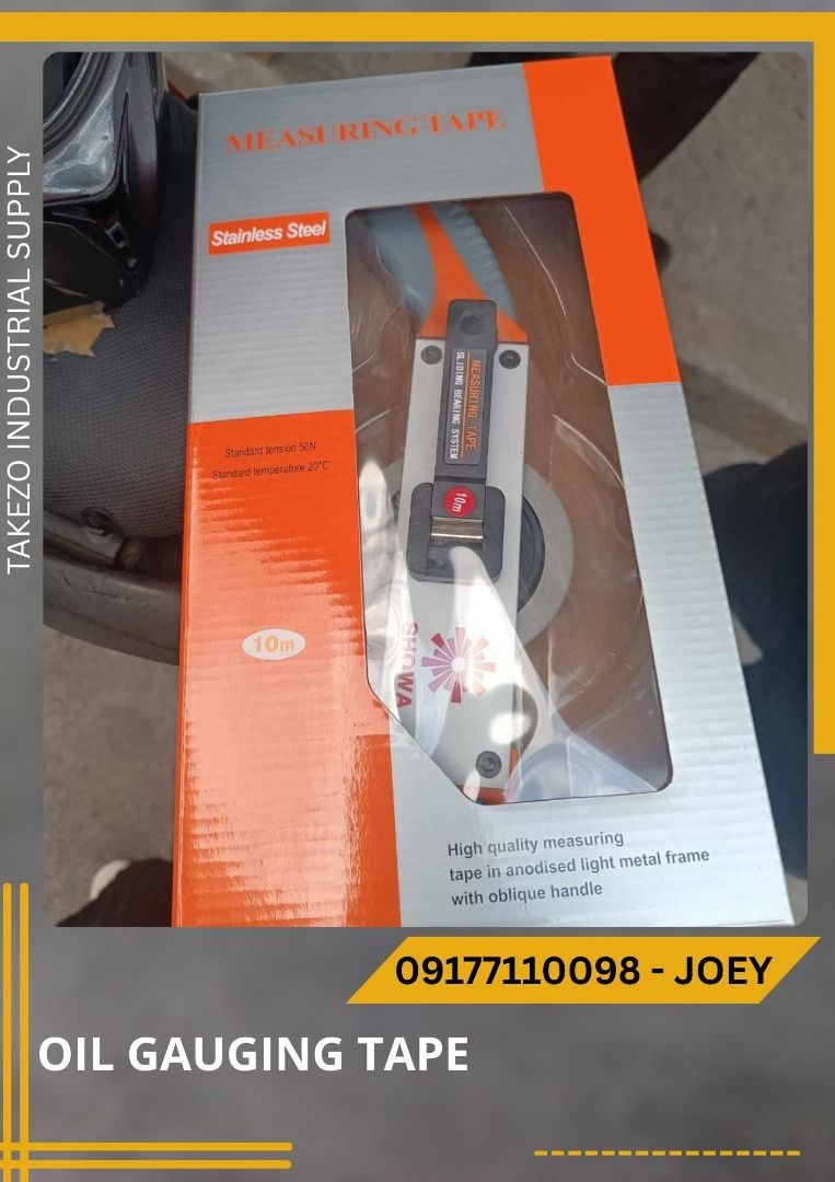 Oil Gauging Tape (Category: Other Home Furniture) located in Manila. Submitted by joeyroque09 (Listing ID 1370819841, Image 1). Description: 0-9-1-7-7-1-1-0-0-9-8- .