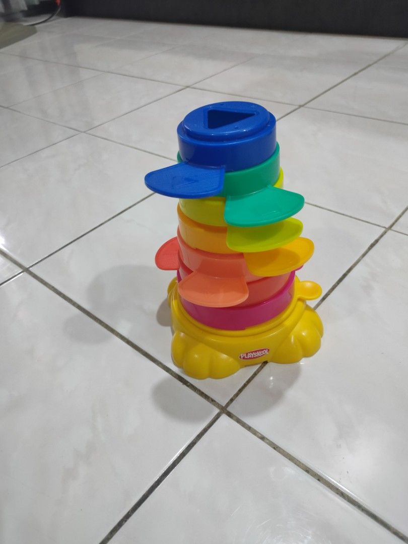 Playschool stack game (Category: Infant Playtime) located in Cheras. Submitted by panda_kei (Listing ID 1370844244, Image 3). Description: children outgrown.
