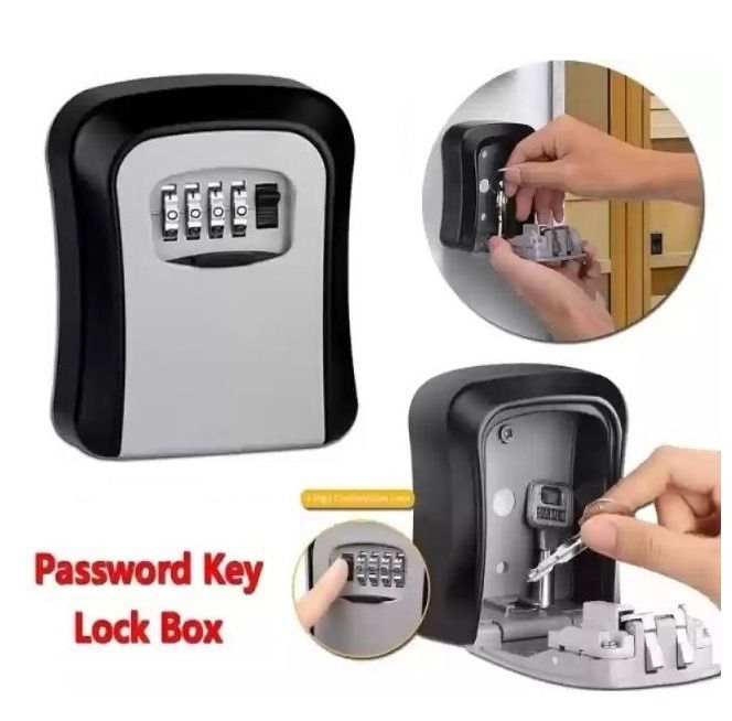 *READY STOCK* Brand New Wall Mount Key Lock Box / Key Card Lock Box ...