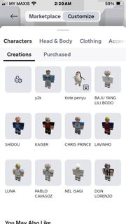 Roblox Account, Video Gaming, Video Games, Others on Carousell