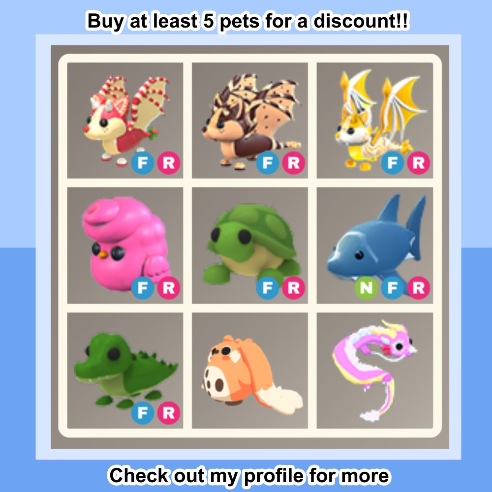 Roblox Cheap Adopt Me Pets Video Gaming Gaming Accessories In Game