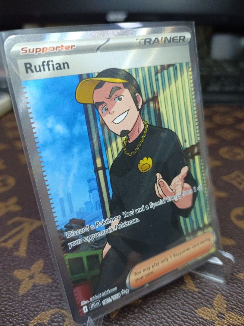 Ruffian - 181/159 Full Art Ultra Rare (Journey Together) Pokemon Card ...