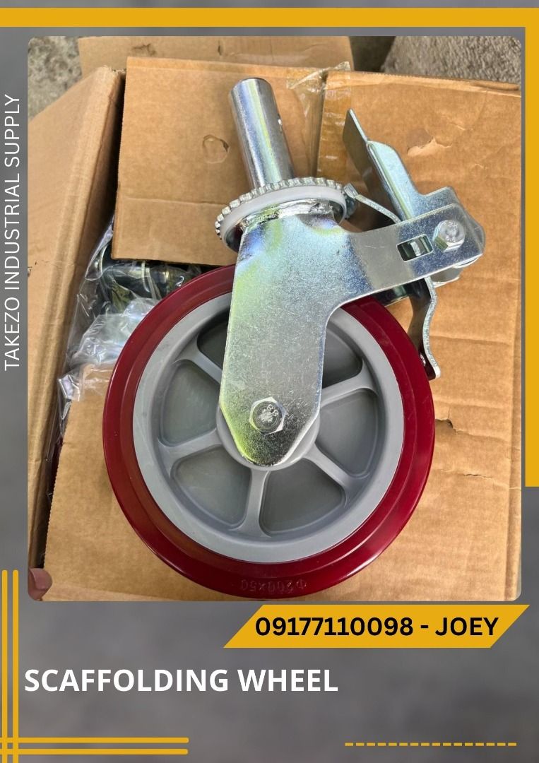 Scaffolding wheel (Category: Other Home Furniture) located in Manila. Submitted by joeyroque09 (Listing ID 1370865884, Image 1). Description: 0-9-1-7-7-1-1-0-0-9-8-.