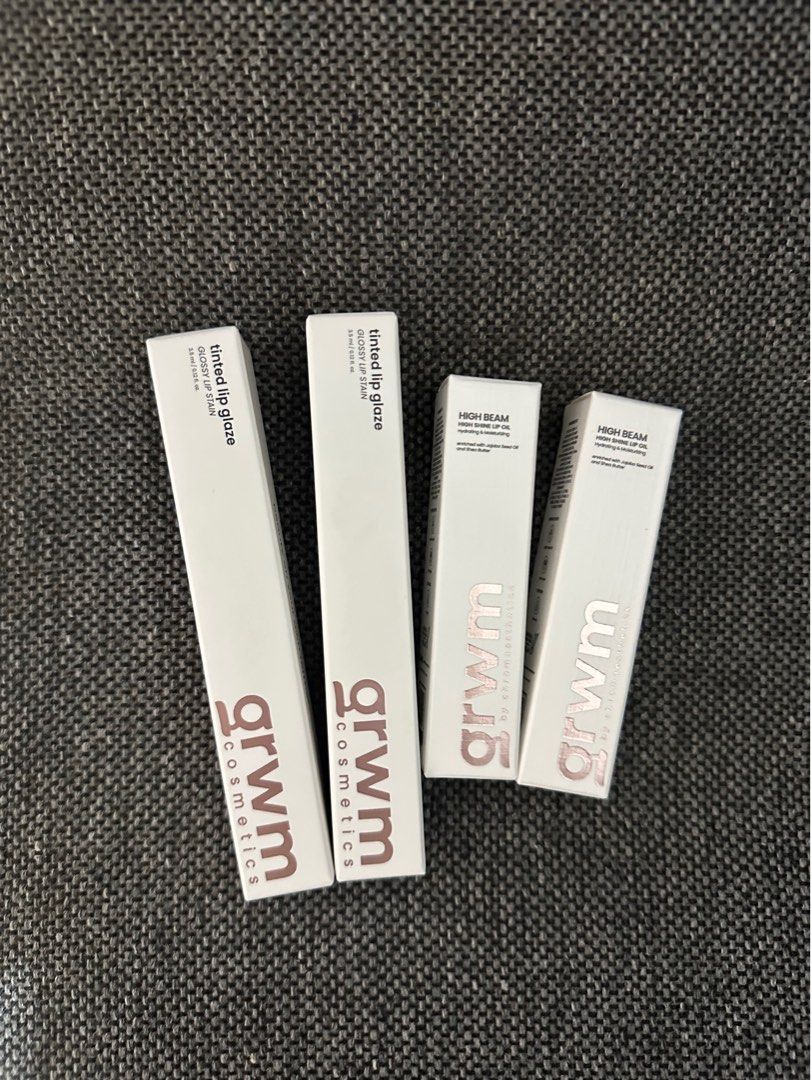 [SET] GRWM Lip Set (Category: Makeup) located in Manila. Submitted by jean_closet (Listing ID 1370814836, Image 1). Description: Last price posted. Swipe to check shades :) All brandnew. Never opened/never swtached. Rfs decluttering ny impulse buys makeup collection .