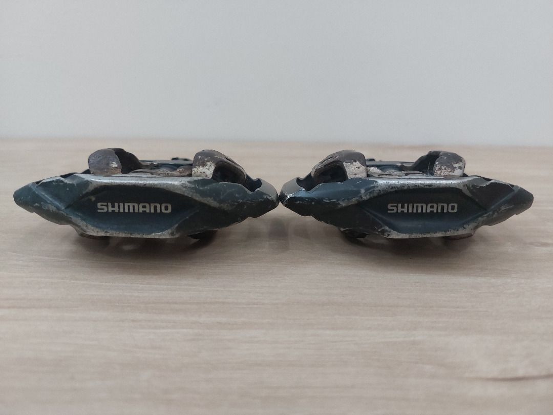 Shimano PD-M530 25th Anniversary Edition Clipless Pedals (Category: Bicycles) located in San Jose del Monte. Submitted by celerycornbreadclam (Listing ID 1370868748, Image 3). Description: For Sale: Shimano PD-M530 25th Anniversary Edition Clipless Pedals For ₱899 only. Can be bought with Shimano XC3 and SM-SH56 Cleats for ₱2798 only. Bearings are smooth Only used for indoor bike rollers No Box Message me for more photos. Please read the details 