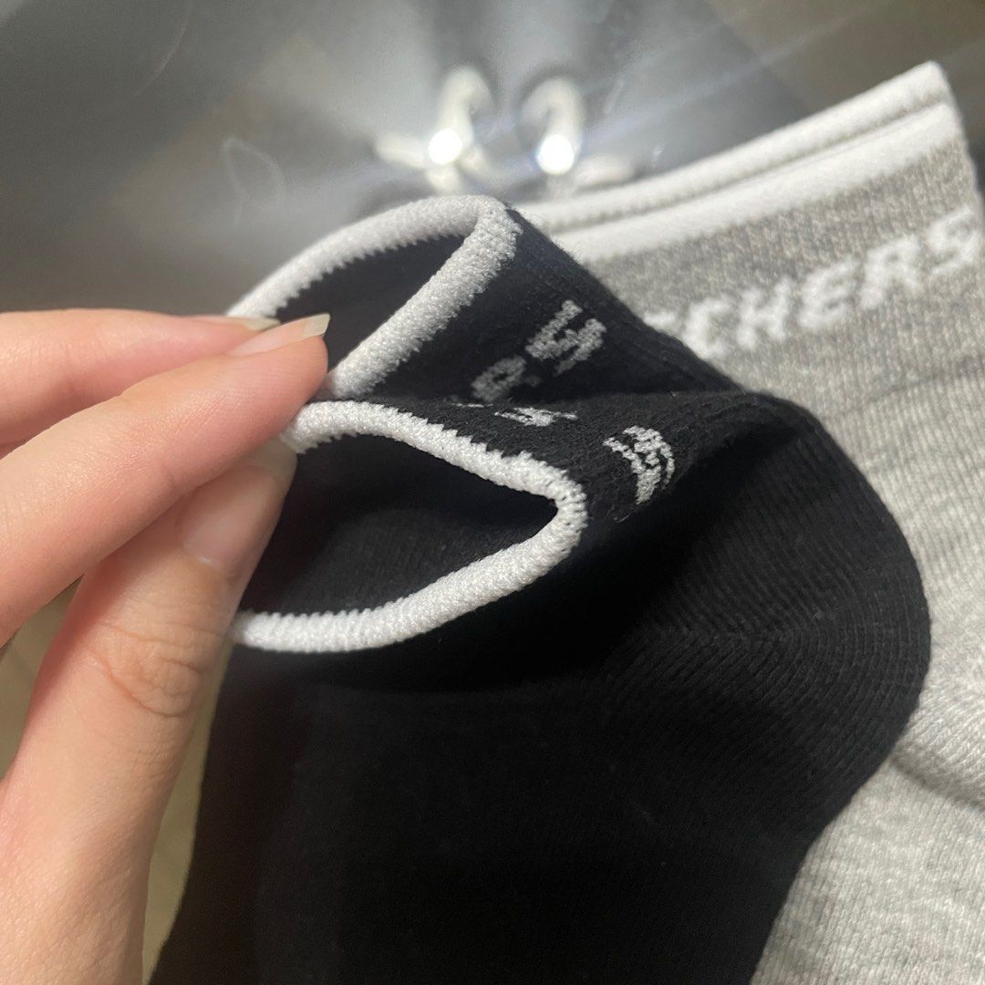 SKETCHERS Socks 3 Pairs Set (Category: Socks & Tights) located in Caloocan City. Submitted by ericago (Listing ID 1370860249, Image 3). Description: Brand new! Sketchers socks 3 Pairs for 450 only. Includes cream, black, and gray color. Fabric is thick and nice. Limited stocks on hand!.