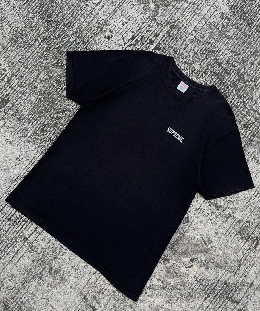 Supreme Jah life in dub (Category: Tshirts & Polo Shirts ) located in Olongapo. Submitted by streethits (Listing ID 1370941250, Image 1). Description: Supreme Jah life in dub Size L dimes 21.5x30 Very good condition color rate 8.5/10 No major issue.