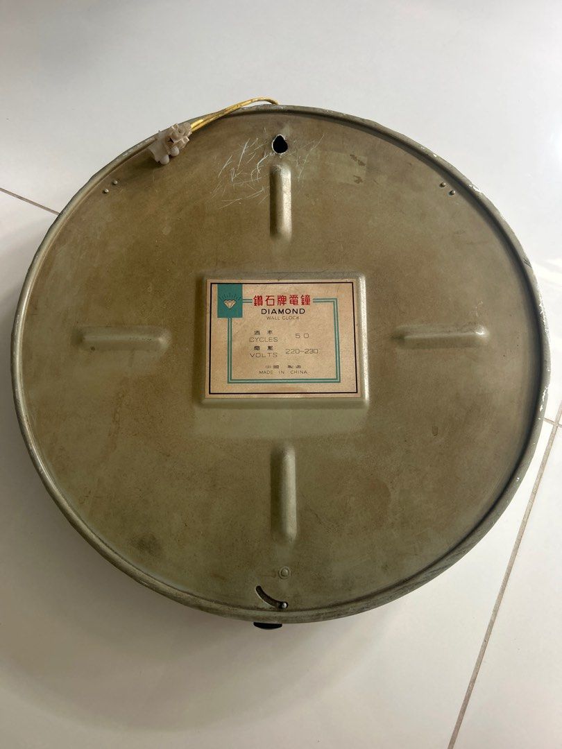 Vintage Diamond Clock65074657621506111