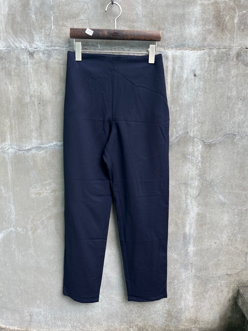 Yohji Yamamoto Y's double waist trousers with drawstring