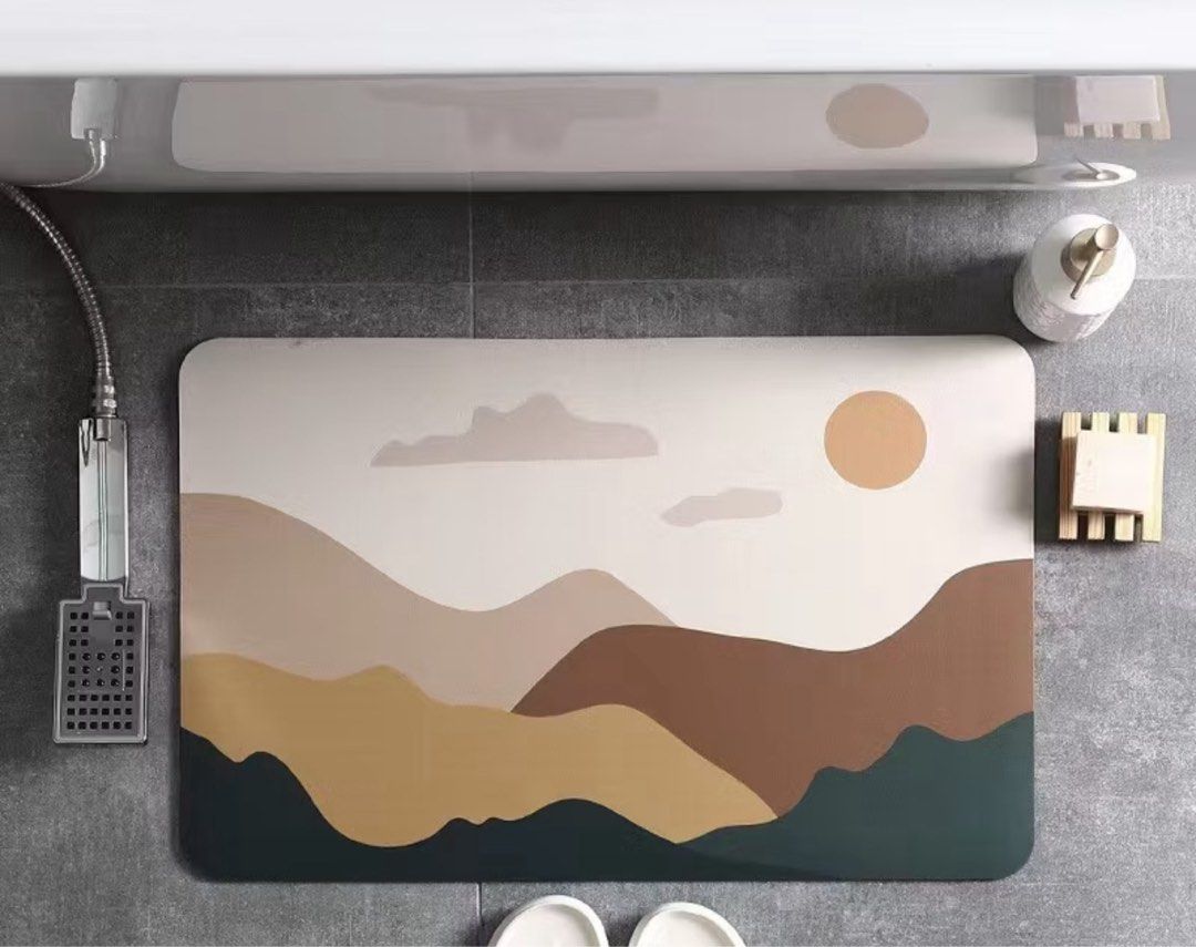 2 FOR $20 Bathroom Kitchen Super Absorbent Floor Mat (Category: Carpets & Mats) located in Singapore. Submitted by penguinshopsg (Listing ID 1371029450, Image 2). Description: Brand new 🆕 Free nxt day delivery 🚚 《2 For $20‼️‼️》 - we dont sell by 1 purchase ,min2 for $20 Further discounts will be given for bulk purchases 🥰🥰 > Instant Drying Mats > Non slip Base > easy cleaning > 2.5mm Thickness.