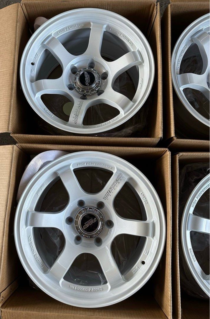 4pcs 17” TE37 White design code STW685 Mags 6Holes pcd 139 Bnew (Category: Mags and Tires) located in Quezon City. Submitted by mindanaotyrehaus (Listing ID 1370942335, Image 3). Description: 4pcs 17” TE37 Rays Design code ST685 White mags Brandnew 6 Holes pcd 139 x9 width /offset 0 sold as set 4Pcs for 28,000 pesos mags only *price may change without prior notice *txt or call us to check availability * fix price * Cash transaction/ GCash/ Paymay