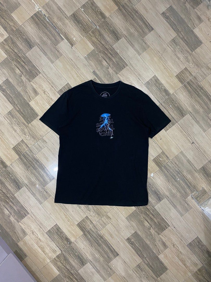 Anti Social Social Club Thunder tee (Category: Tshirts & Polo Shirts ) located in Cavite. Submitted by copper__piece (Listing ID 1371103244, Image 1). Description: Measurements: 21 x 28 Overall Verygood Condition .